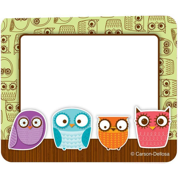 (6 PK) OWLS NAME TAGS - 40 PER PK-Learning Materials-JadeMoghul Inc.
