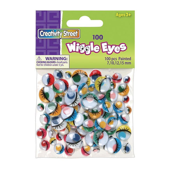 (6 PK) PAINTED EYES 100 PER PK-Arts & Crafts-JadeMoghul Inc.