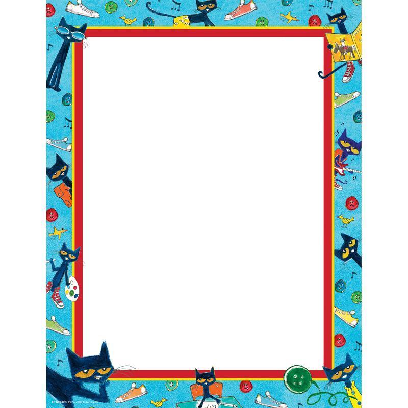 (6 PK) PETE THE CAT COMPUTER PAPER-Learning Materials-JadeMoghul Inc.