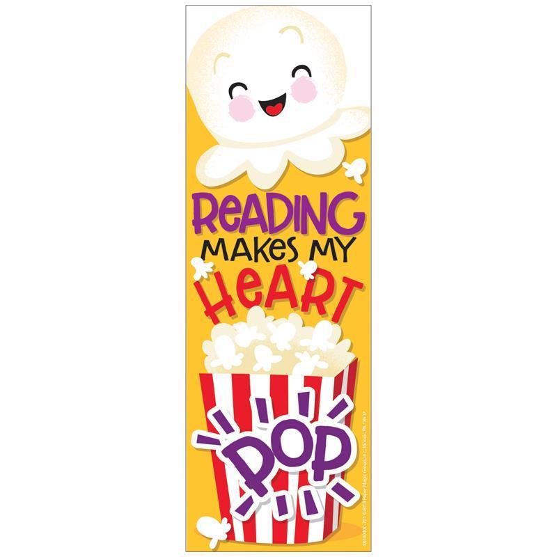 (6 PK) POPCORN BOOKMARKS SCENTED-Learning Materials-JadeMoghul Inc.