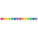 (6 PK) RAINBOW HEARTS BORDER-Learning Materials-JadeMoghul Inc.