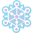 (6 PK) SNOWFLAKE ACCENTS-Learning Materials-JadeMoghul Inc.