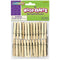 (6 PK) SPRING CLOTHESPINS 50 PER PK-Arts & Crafts-JadeMoghul Inc.