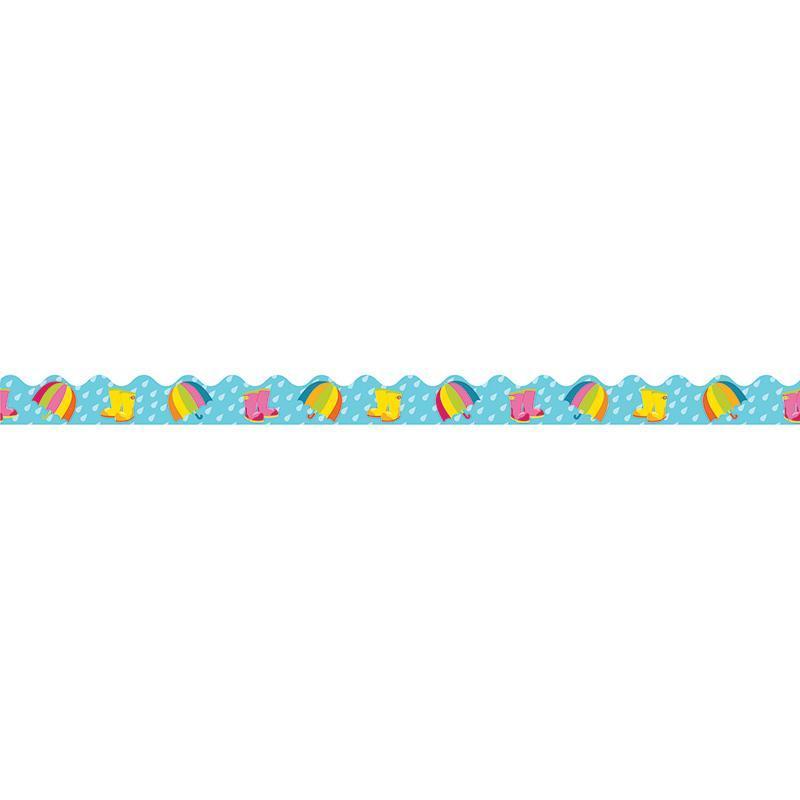 (6 PK) SPRING SHOWERS SCALLOPED-Learning Materials-JadeMoghul Inc.