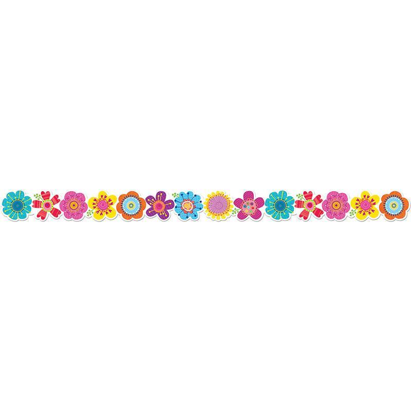 (6 PK) SPRINGTIME BLOOMS BORDER-Learning Materials-JadeMoghul Inc.