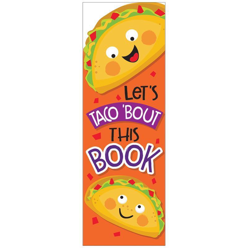 (6 PK) TACO BOOKMARKS SCENTED-Learning Materials-JadeMoghul Inc.