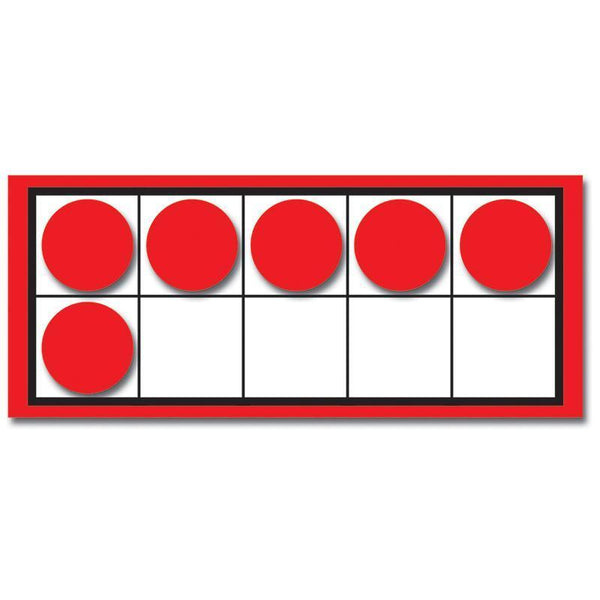 (6 PK) TEN FRAMES AND COUNTERS-Learning Materials-JadeMoghul Inc.