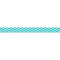 (6 PK) TURQUOISE CHEVRON BORDER-Learning Materials-JadeMoghul Inc.