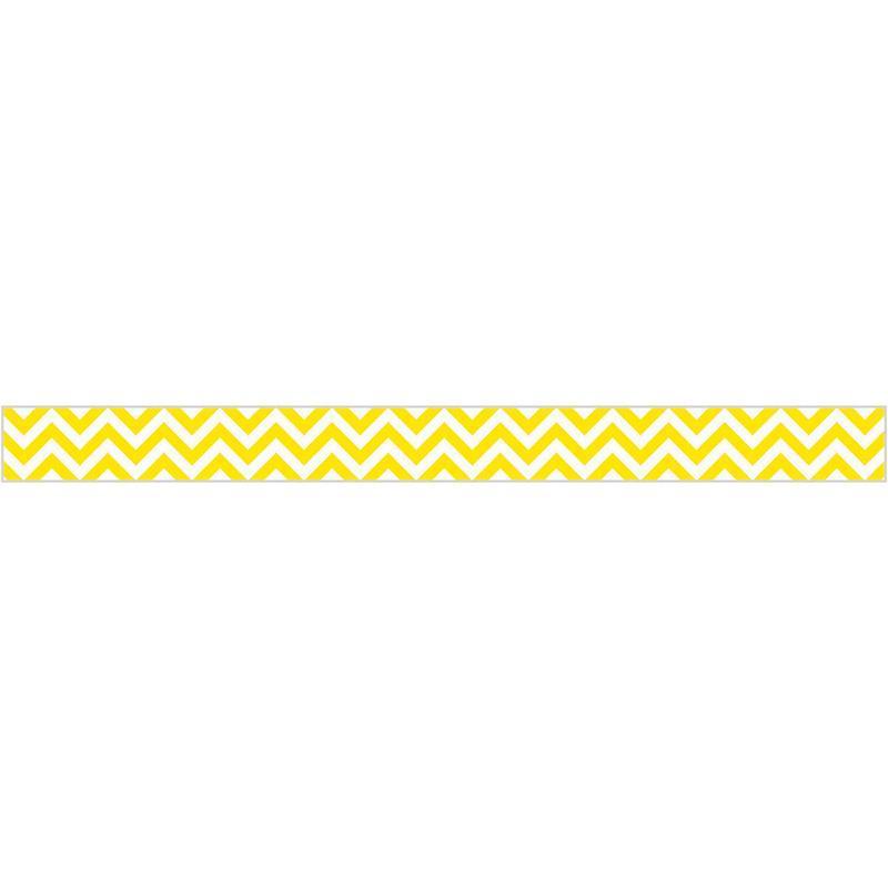 (6 PK) YELLOW CHEVRON BORDER-Learning Materials-JadeMoghul Inc.