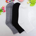 6 Pairs/lot Men Socks / Solid Color Breathable Anti-Static Socks-D randomly mixing-JadeMoghul Inc.