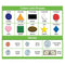 (6 PK) ADHESIVE DESK PROMPTS COLORS-Learning Materials-JadeMoghul Inc.