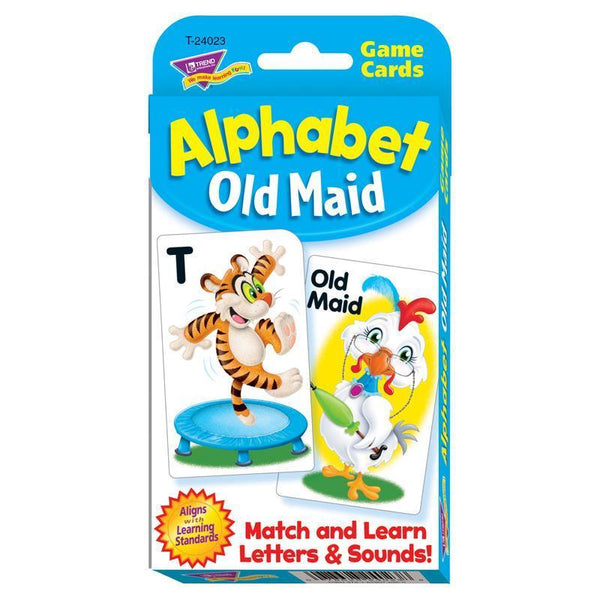 (6 PK) ALPHABET OLD MAID CHALLENGE-Learning Materials-JadeMoghul Inc.