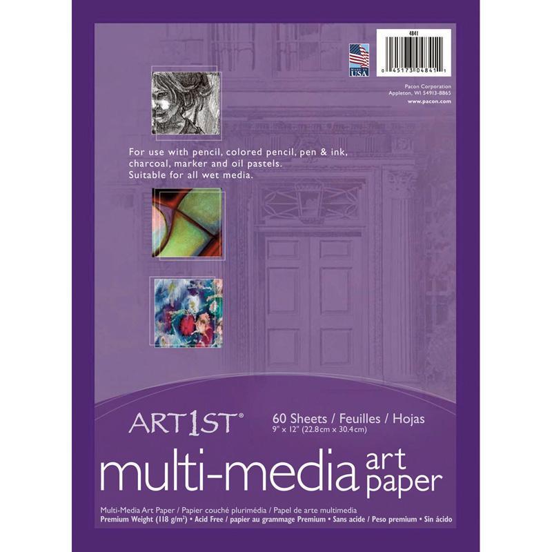 (6 PK) ART1ST MULTI MEDIA ART 9X12-Arts & Crafts-JadeMoghul Inc.