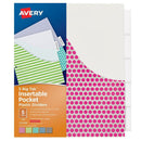 (6 Pk) Avery Big Tab 5 Tab Pocket-Supplies-JadeMoghul Inc.