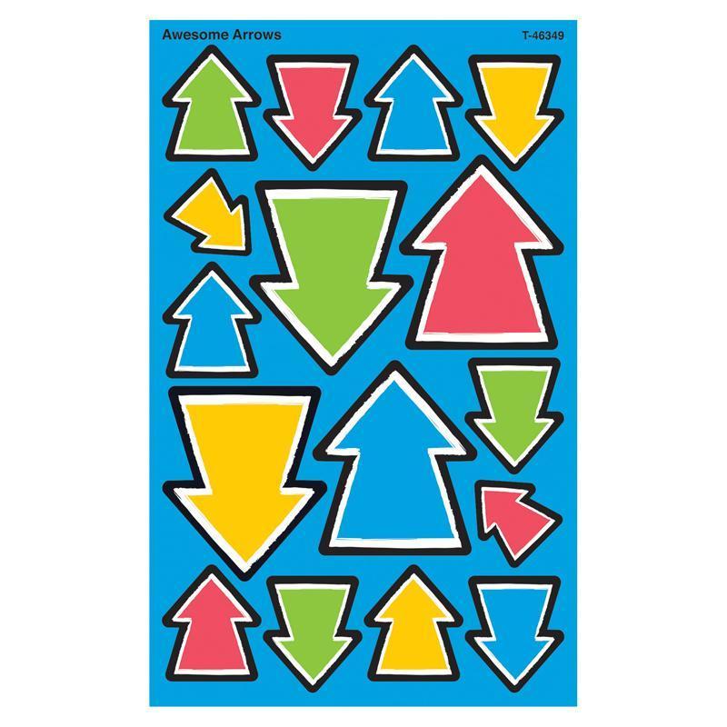 (6 PK) AWESOME ARROWS SUPERSHAPE-Learning Materials-JadeMoghul Inc.