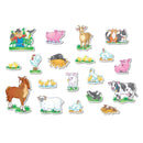 (6 PK) BB ACCENTS FARM ANIMALS-Learning Materials-JadeMoghul Inc.