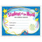 (6 PK) CERTIFICATE STUDENT OF THE-Learning Materials-JadeMoghul Inc.