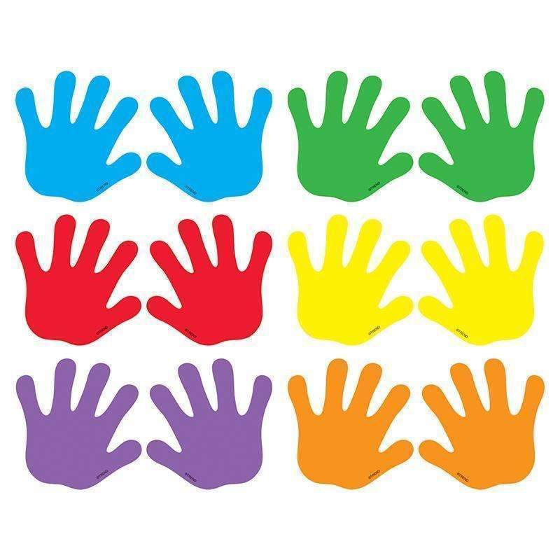 (6 PK) CLASSIC ACCENTS HANDPRINTS-Learning Materials-JadeMoghul Inc.