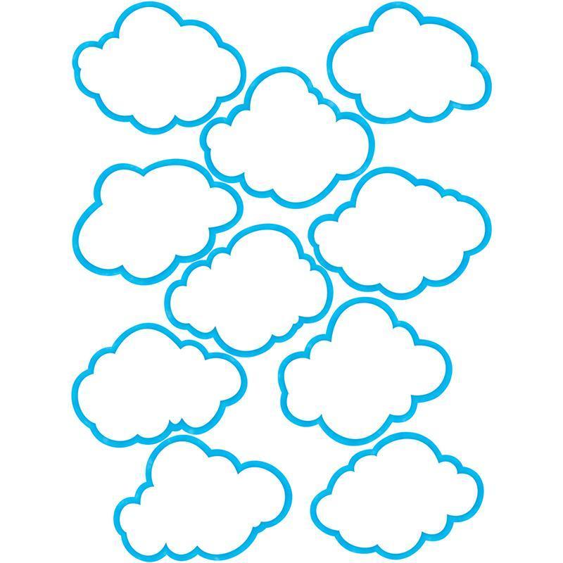 (6 Pk) Clouds Accents-Learning Materials-JadeMoghul Inc.