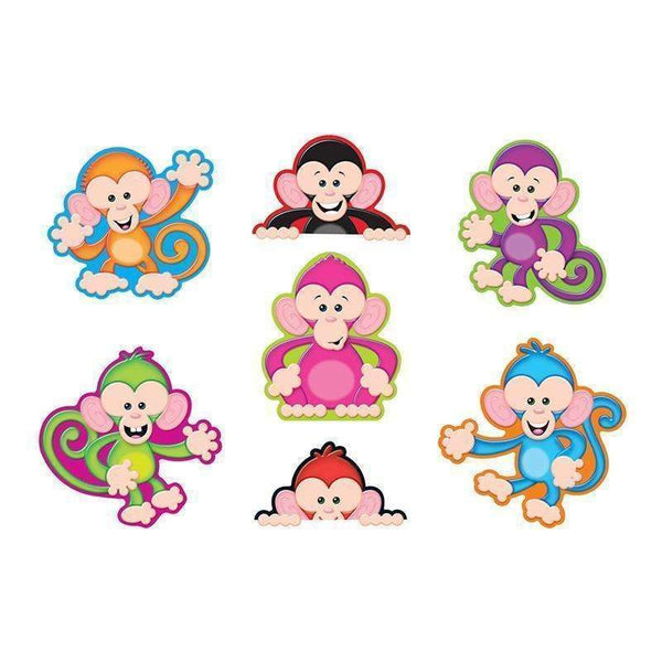 (6 PK) COLOR MONKEYS ACCENTS-Learning Materials-JadeMoghul Inc.