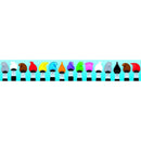 (6 PK) COLORTIME PAINTBRUSH BORDER-Learning Materials-JadeMoghul Inc.