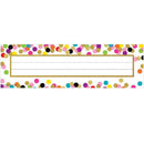 (6 Pk) Confetti Name Plates-Learning Materials-JadeMoghul Inc.