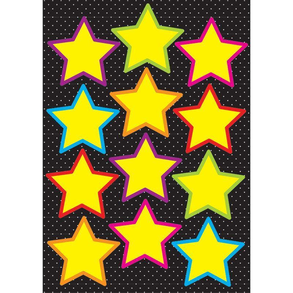 (6 Pk) Die Cut Magnets Yellow Stars-Supplies-JadeMoghul Inc.