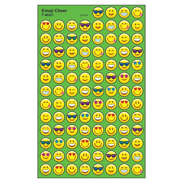 (6 PK) EMOJI CHEER STICKERS-Learning Materials-JadeMoghul Inc.