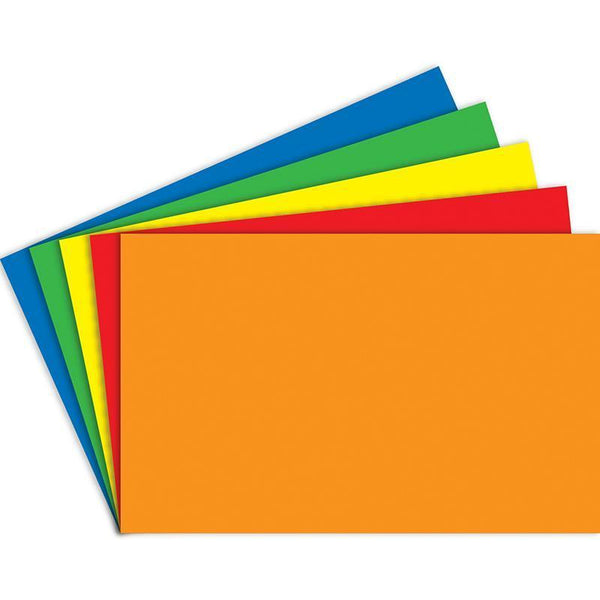 (6 Pk) Index Cards Blank 100Ct 5X8-Supplies-JadeMoghul Inc.