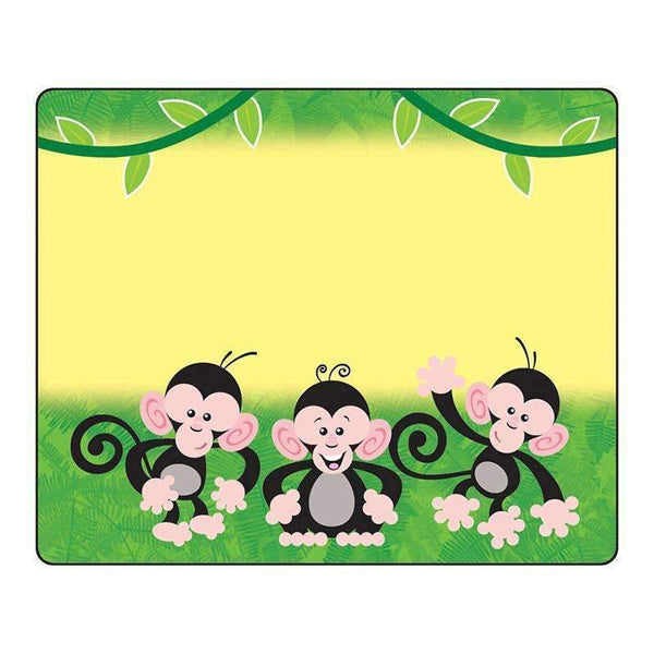 (6 PK) MONKEY MISCHIEF NAME TAGS-Learning Materials-JadeMoghul Inc.