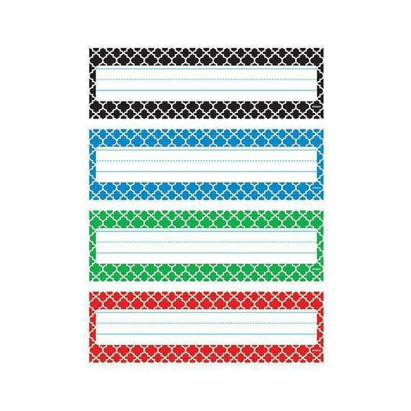 (6 PK) MOROCCAN DESK TOPPERS NAME-Learning Materials-JadeMoghul Inc.