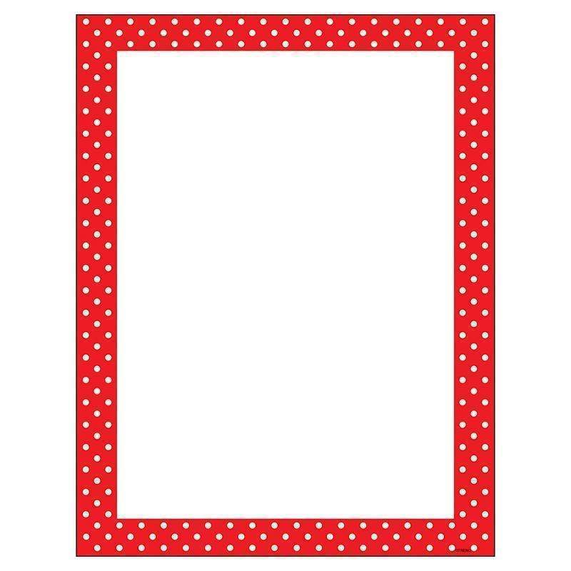 (6 PK) POLKA DOTS RED TERRIFIC-Learning Materials-JadeMoghul Inc.