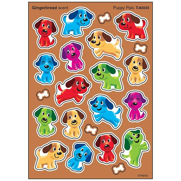 (6 PK) PUPPY PALS STINKY STICKERS-Learning Materials-JadeMoghul Inc.