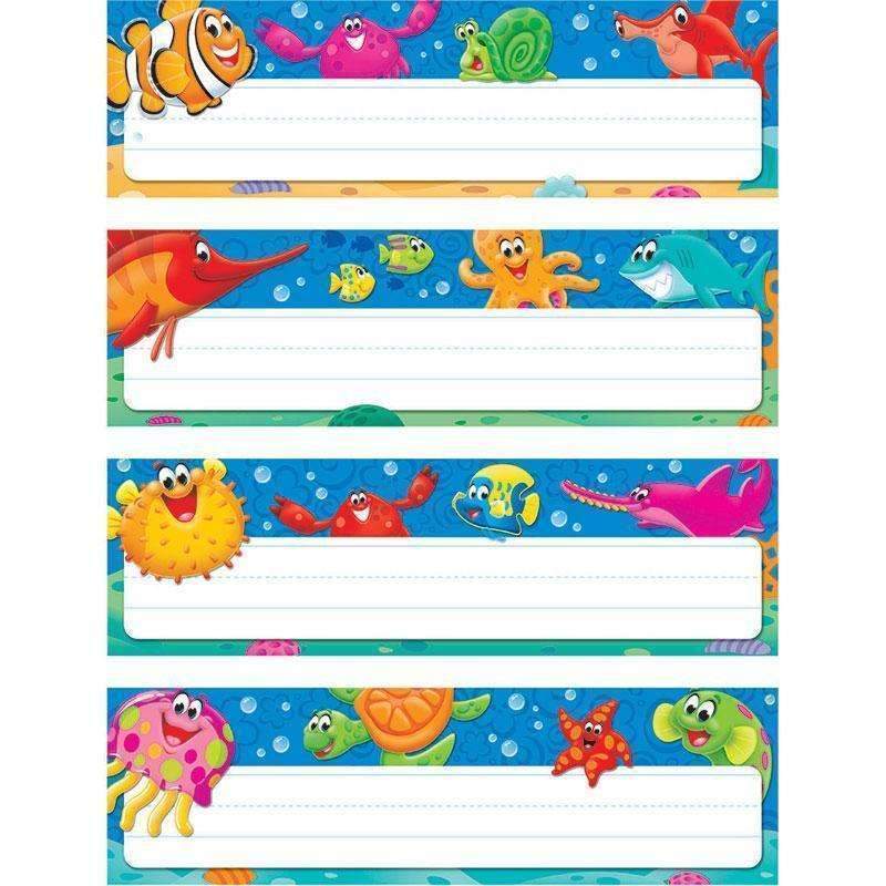 (6 PK) SEA BUDDIES DESK TOPPERS-Learning Materials-JadeMoghul Inc.