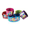 (6 Pk) Slap Bracelets Happy-Learning Materials-JadeMoghul Inc.