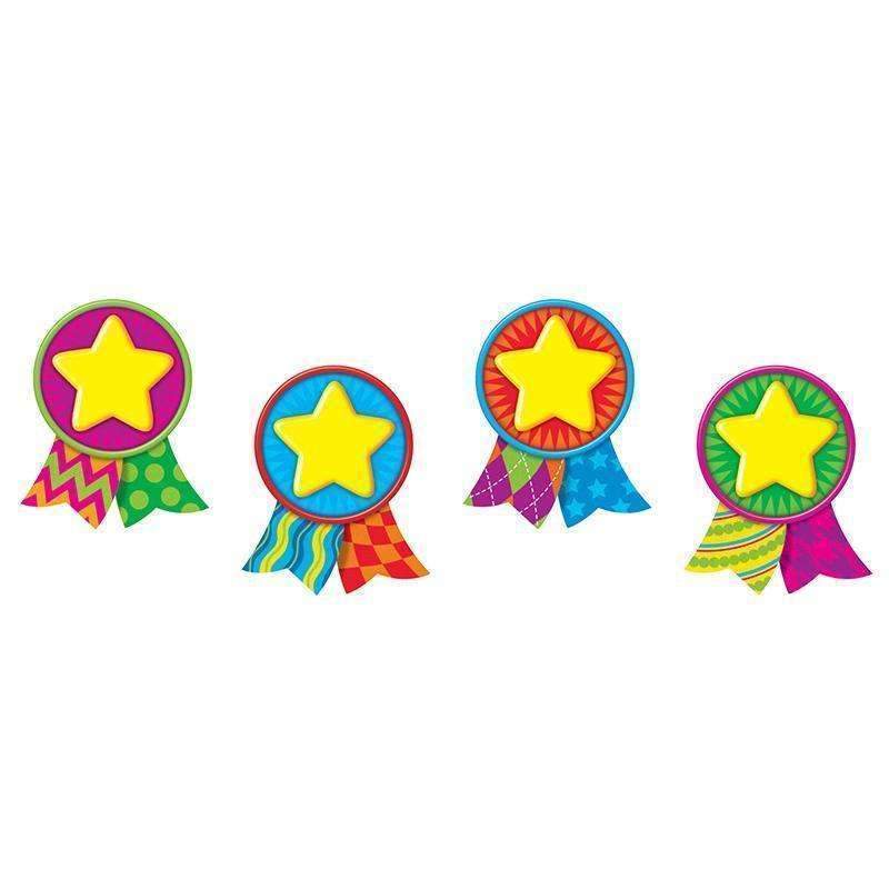 (6 PK) STAR MEDALS MINI ACCENTS-Learning Materials-JadeMoghul Inc.