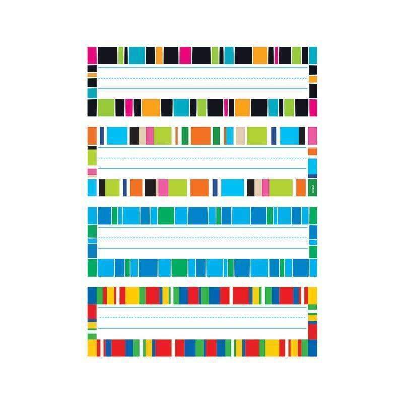 (6 PK) STRIPE-TACULAR DESK TOPPERS-Learning Materials-JadeMoghul Inc.