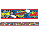 (6 Pk) Superhero Straight Border-Learning Materials-JadeMoghul Inc.