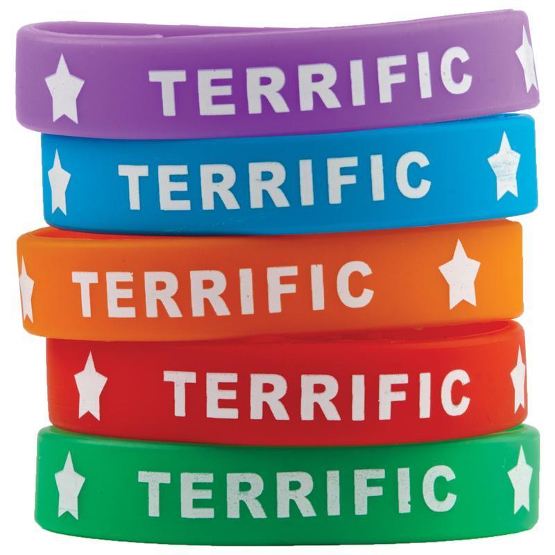 (6 Pk) Terrific Wristbands-Learning Materials-JadeMoghul Inc.