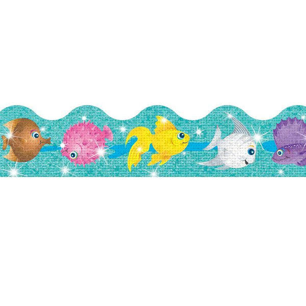 (6 PK) TRIMMER SPARKLE FISH-Learning Materials-JadeMoghul Inc.