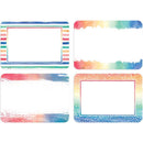 (6 Pk) Watercolor Name Tags/Labels-Learning Materials-JadeMoghul Inc.