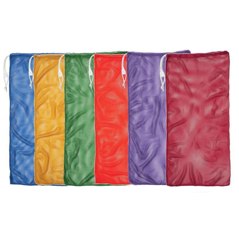 6 SET ASST COLOR MESH EQUIPMENT BAG-Toys & Games-JadeMoghul Inc.