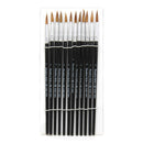 (6 ST) BRUSHES WATER COLOR POINTED-Supplies-JadeMoghul Inc.