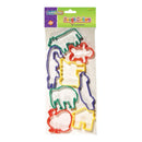 (6 ST) DOUGH CUTTERS - 8 ANIMALS-Arts & Crafts-JadeMoghul Inc.