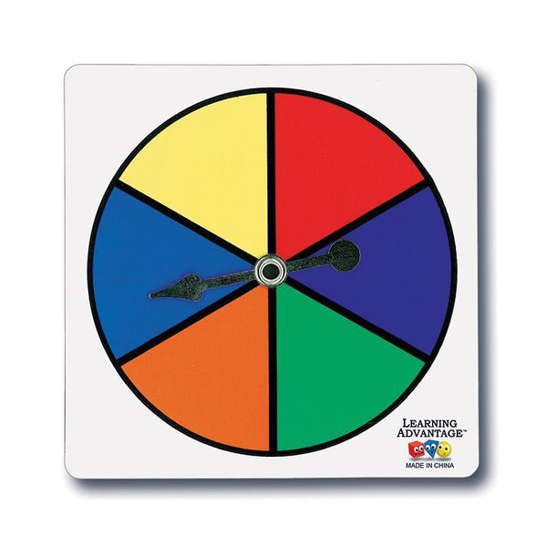 (6 ST) SIX-COLOR SPINNERS PER SET-Toys & Games-JadeMoghul Inc.