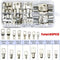 60/240/260CPS Assortment Car Auto Copper Ring Terminal Wire Crimp Connector Bare Cable Battery Terminals Soldered Connectors Kit JadeMoghul Inc. 