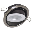 Lumitec Mirage Positionable Down Light - White Dimming - Polished Bezel [115113]