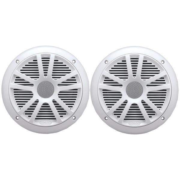 6.5" Dual-Cone Marine Speakers (White)-Speakers, Subwoofers & Tweeters-JadeMoghul Inc.