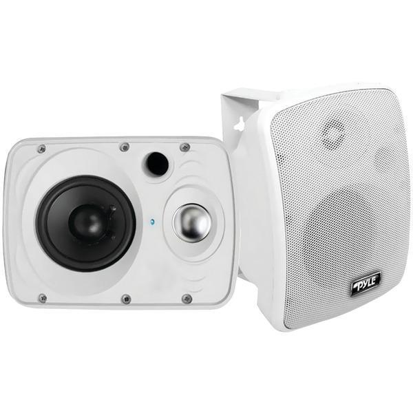 6.5" Indoor/Outdoor 800-Watt Bluetooth(R) Speaker System (White)-Speakers, Subwoofers & Accessories-JadeMoghul Inc.