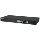 65-Watt, 16-Port Fast Ethernet PoE+ Switch-Ethernet Switches-JadeMoghul Inc.